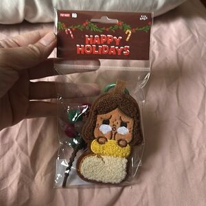 POPMART Crybaby Plush Pendant Keychain Christmas Ornament/Pendant